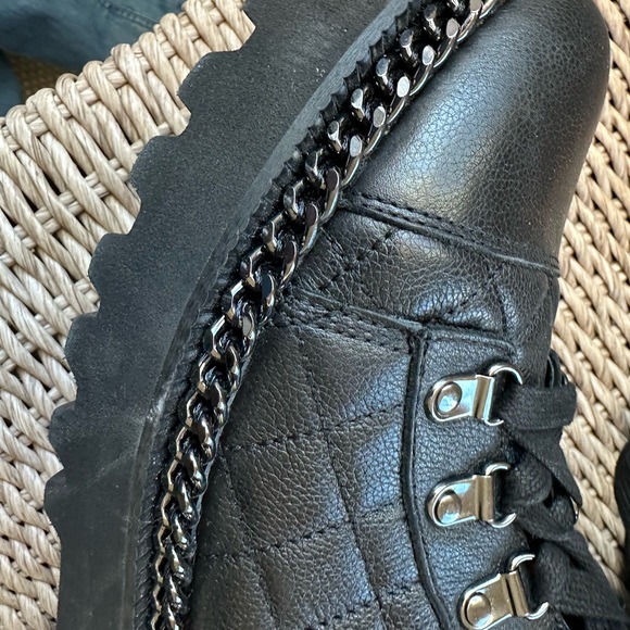 New! Vince Camuto Women's 9.5  combat Booties - Picture 2 of 3